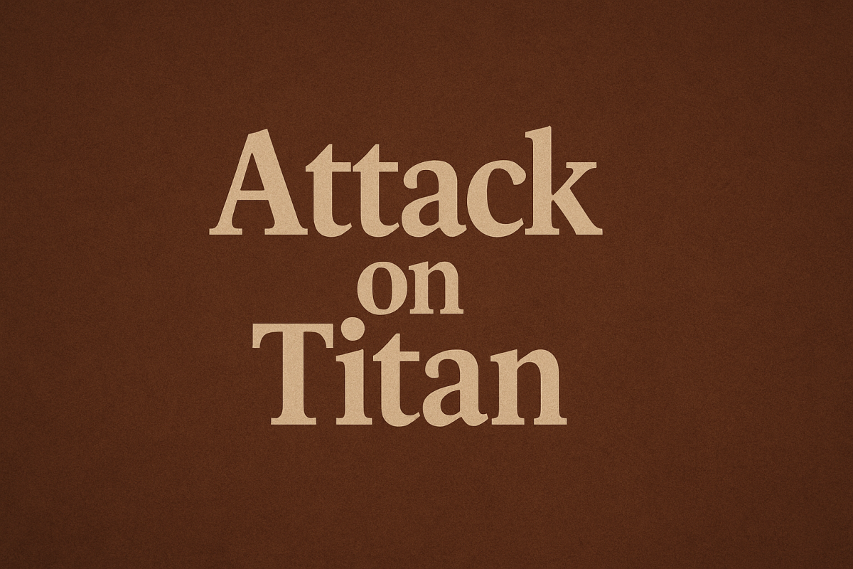 Fortress silhouette for Attack on Titan