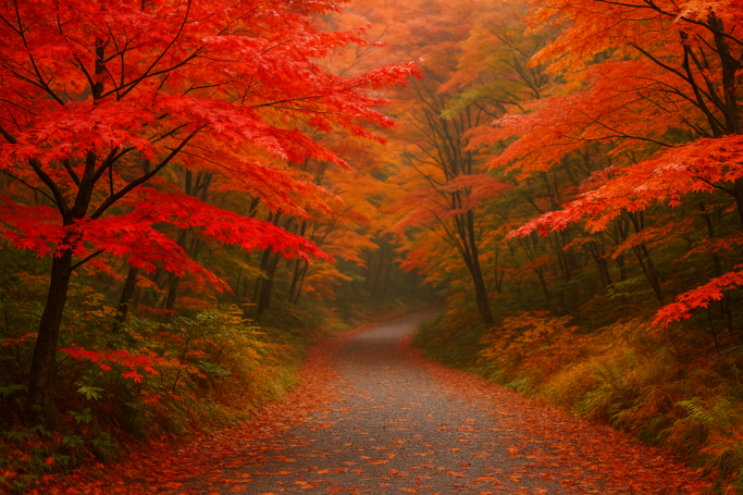 Momiji-gari – Enjoying Autumn Leaves (October–November)