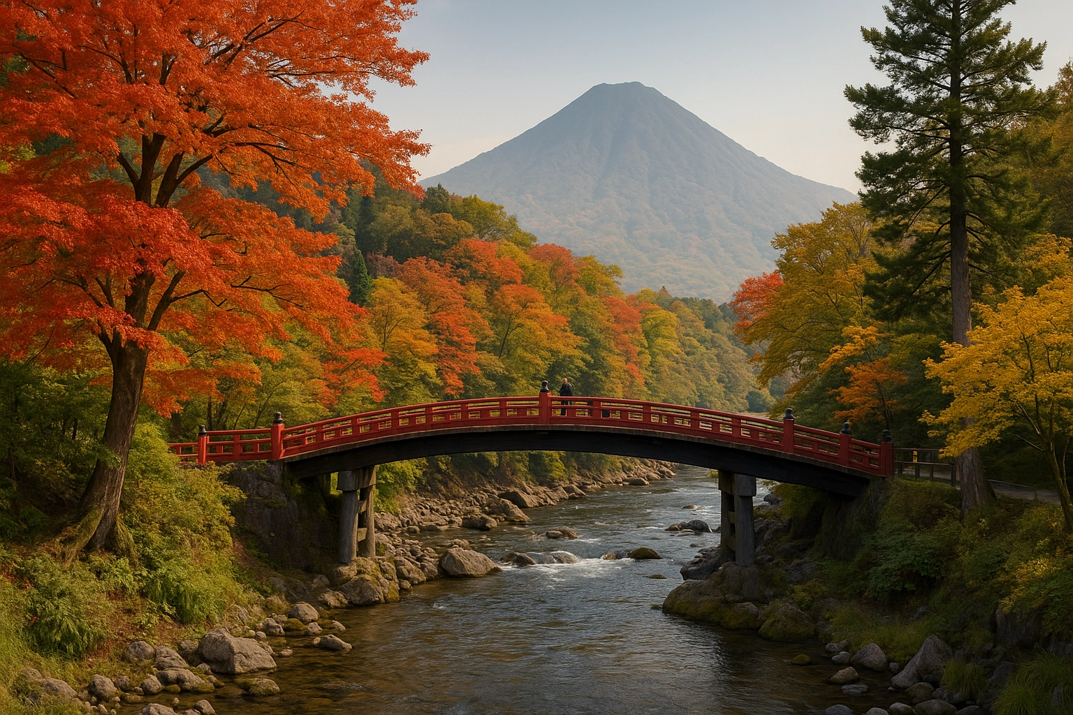 Early autumn colors in Nikko