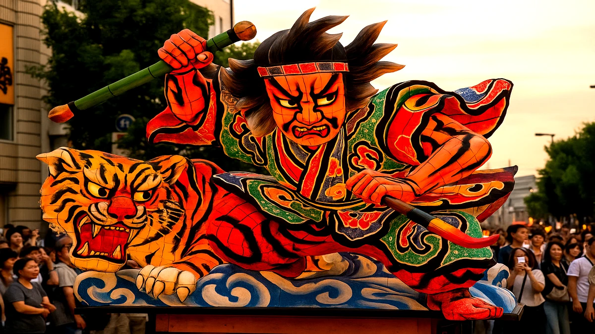 Giant floats & lanterns