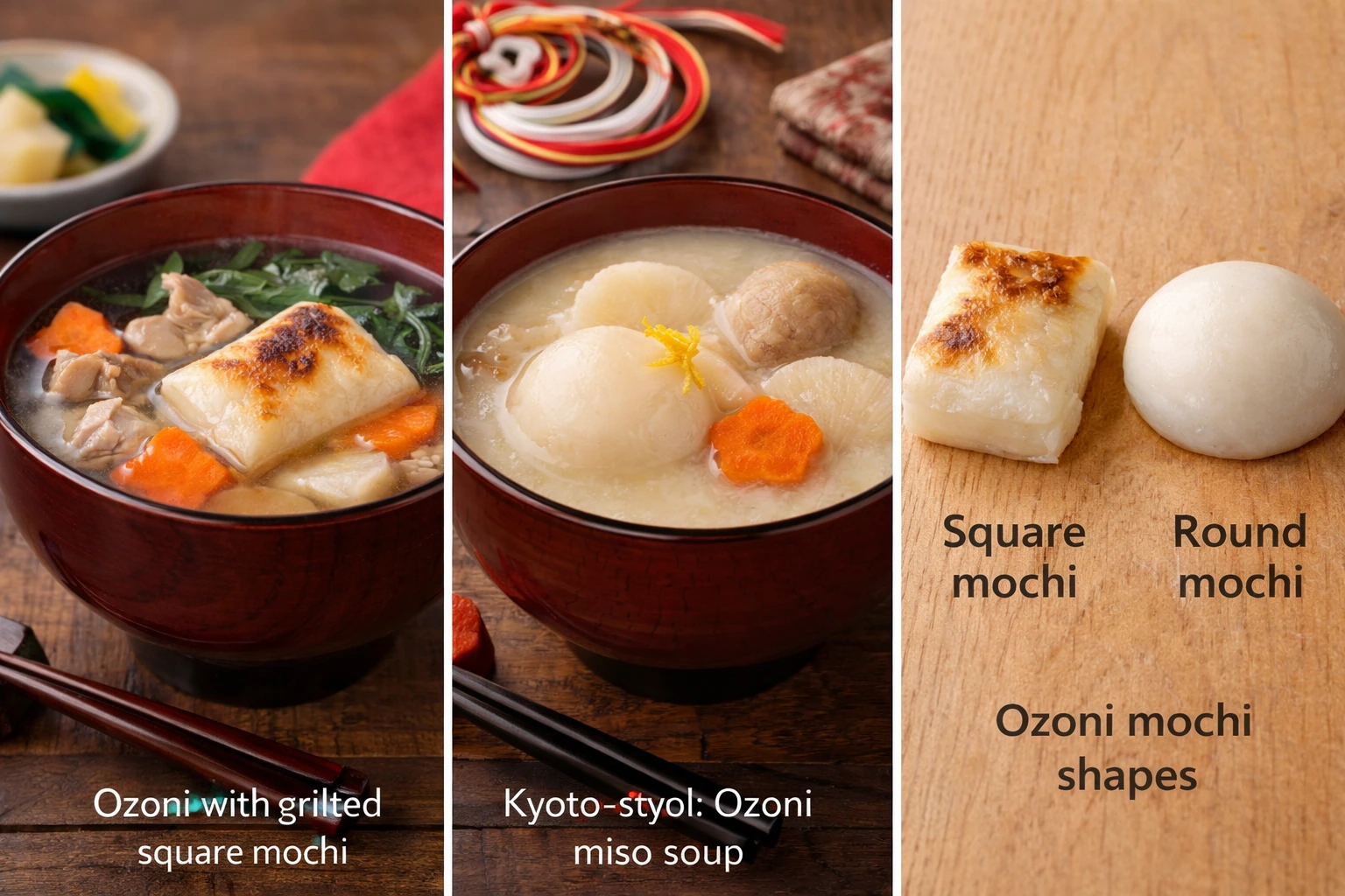 Ozoni: Japanese New Year Mochi Soup