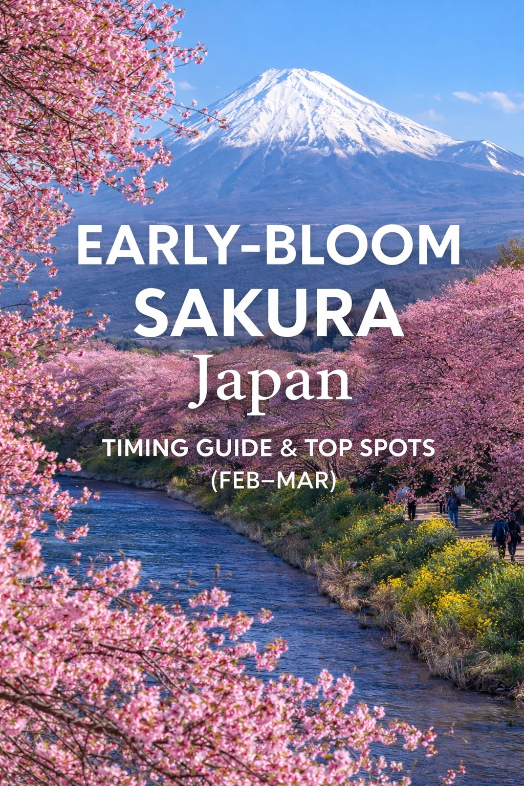 Early-bloom Sakura Timing in Japan: Planning Guide (Early Wave)